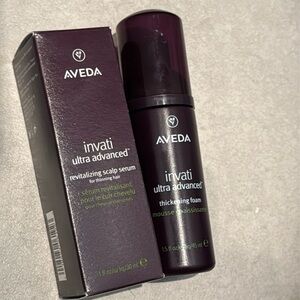 Aveda invati ultra advanced thickening foam and serum bundle